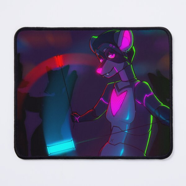 Item preview, Raving Furry Android designed and sold by SlushiiArt.