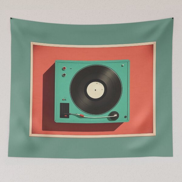 Item preview, Vinyl Record Player designed and sold by aiko-art.