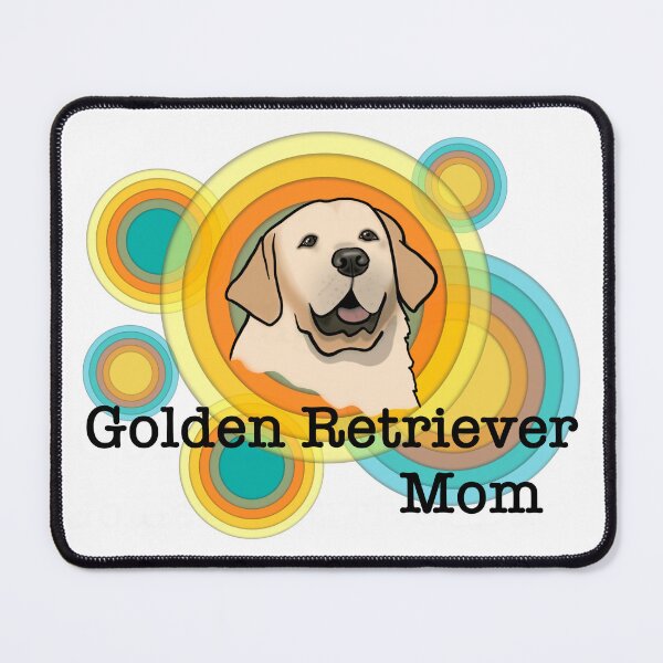 Item preview, Golden Retriever Mom retro fun dog design designed and sold by SHSDesigns.
