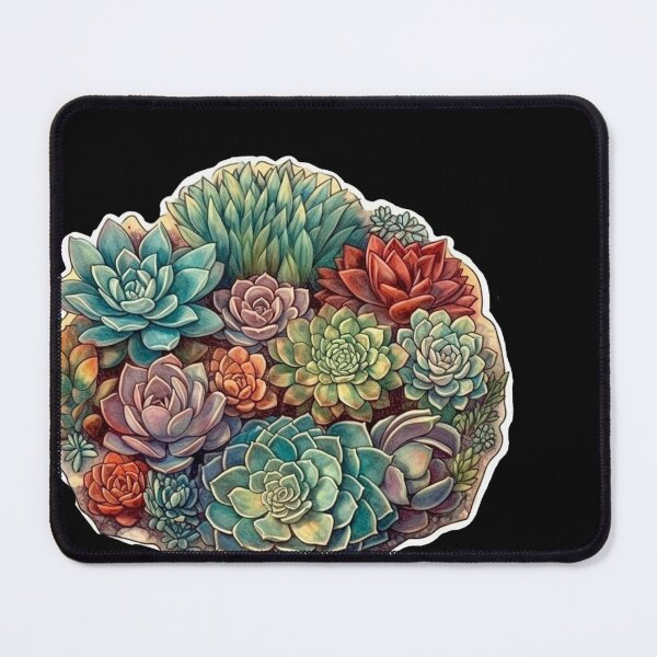 Item preview, Succulent Patch designed and sold by MountainPaws.