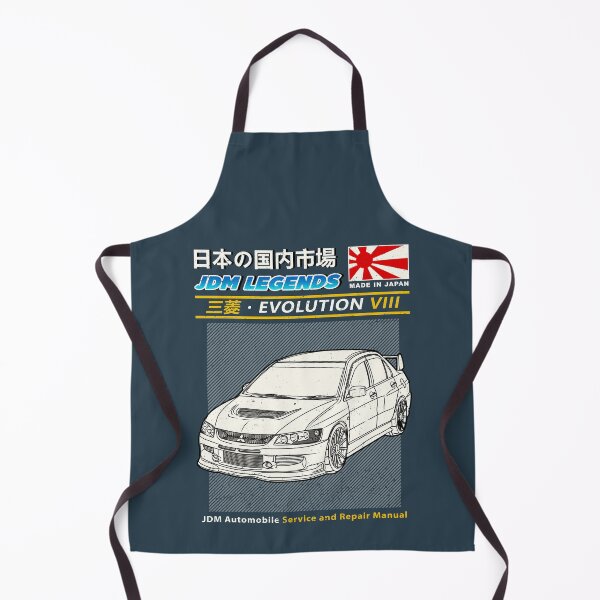 Aperçu de l'œuvre Couverture du livre du manuel de la voiture JDM Mitsubishi Lancer Evolution 8 créée et vendue par JDM Guyvit.