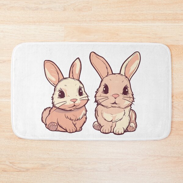 Item preview, Furry baby bunnies with long ears and twitchy noses designed and sold by Maycon Arts.