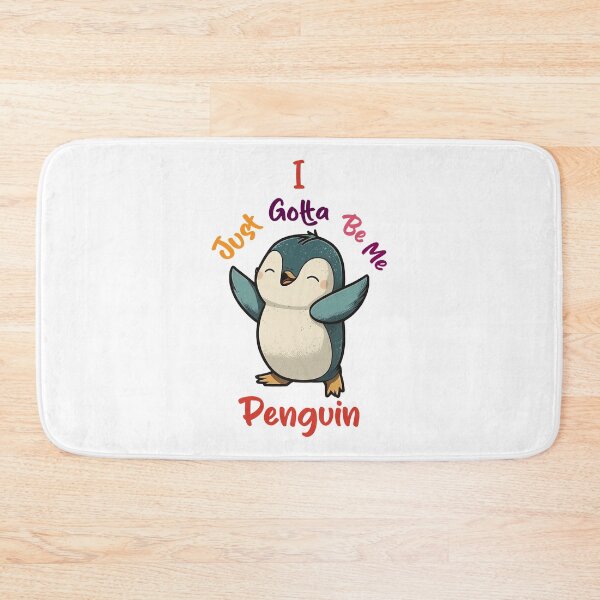 Item preview, I Just Gotta Be Me Penguin - Cute Animal Art for Penguin Lovers designed and sold by Dream-Palette.
