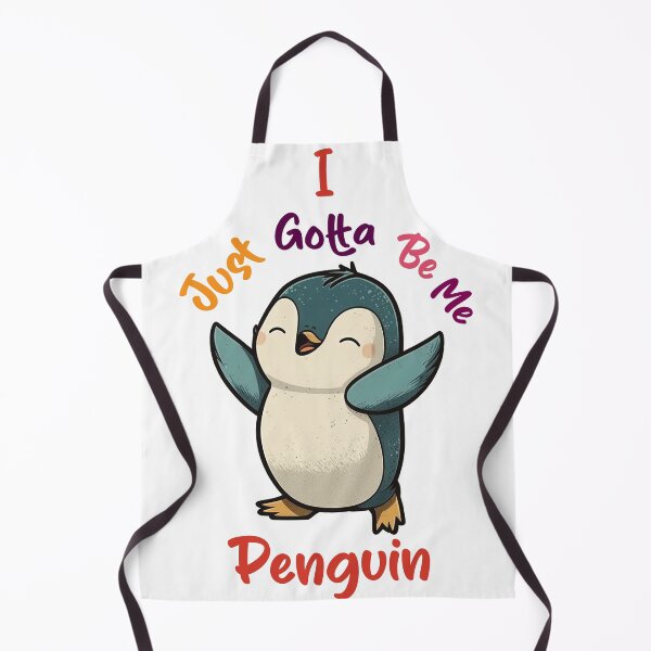 Item preview, I Just Gotta Be Me Penguin - Cute Animal Art for Penguin Lovers designed and sold by Dream-Palette.