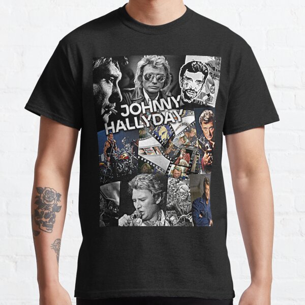 johnny hallyday T-shirt classique