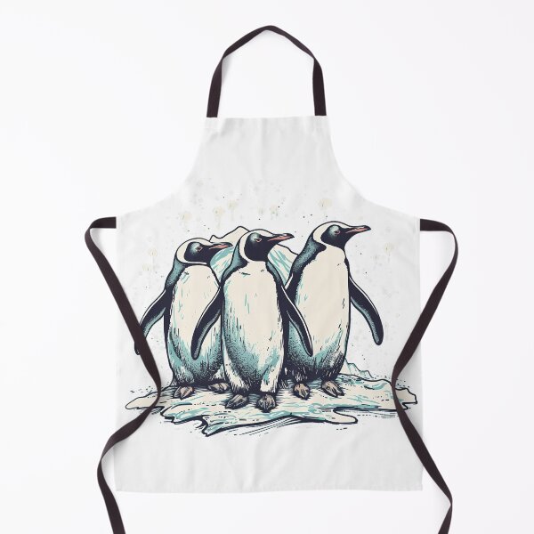 Item preview, Waddle Wonderland: A Minimalist Penguin Parade on Ice designed and sold by Designs-By-Geli.