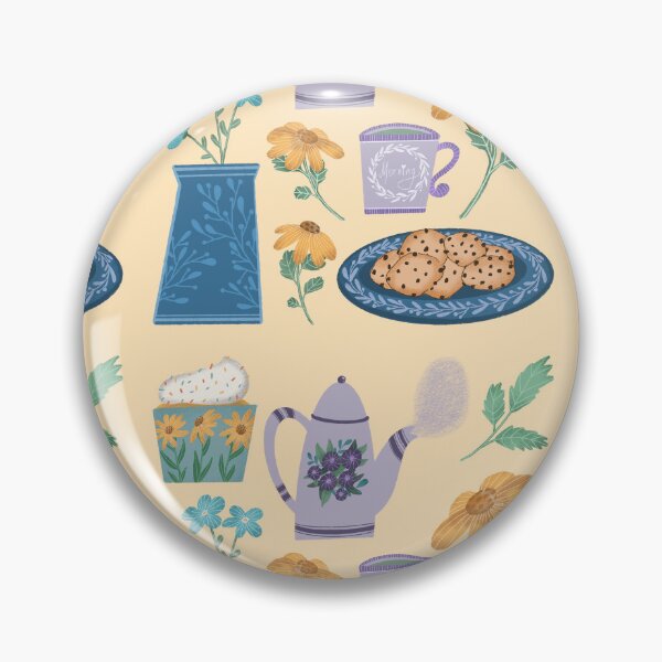Item preview, Tea time with cookies designed and sold by pinkyfish1010.
