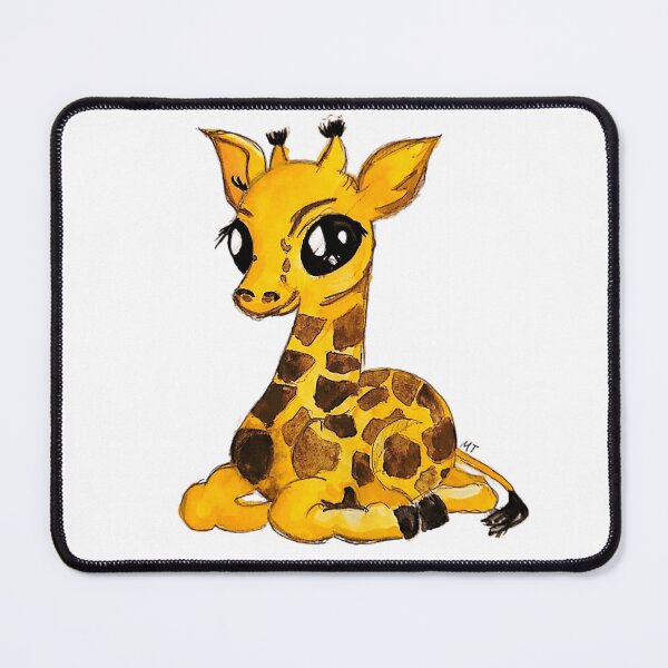 Item preview, Baby Giraffe in White designed and sold by Sahar Zahraee.
