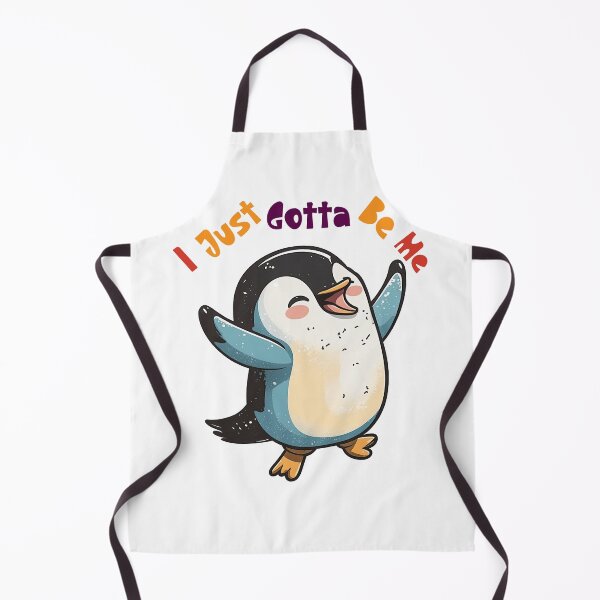 Item preview, I Just Gotta Be Me Penguin - Unique and Quirky Penguin Art designed and sold by Dream-Palette.