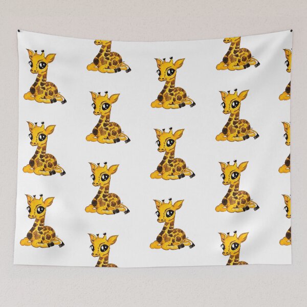 Item preview, Baby Giraffe in White designed and sold by Sahar Zahraee.