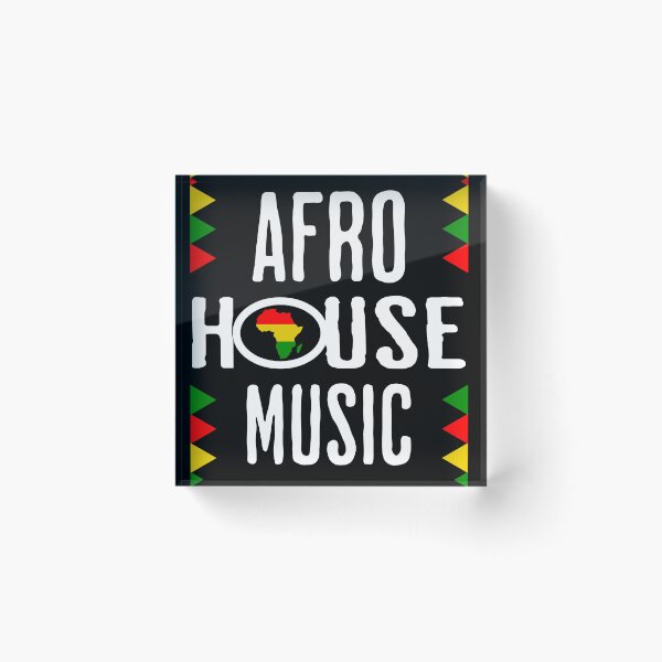 Item preview, AFRO HOUSE - Culture Continent (White text) designed and sold by Discothreadz.