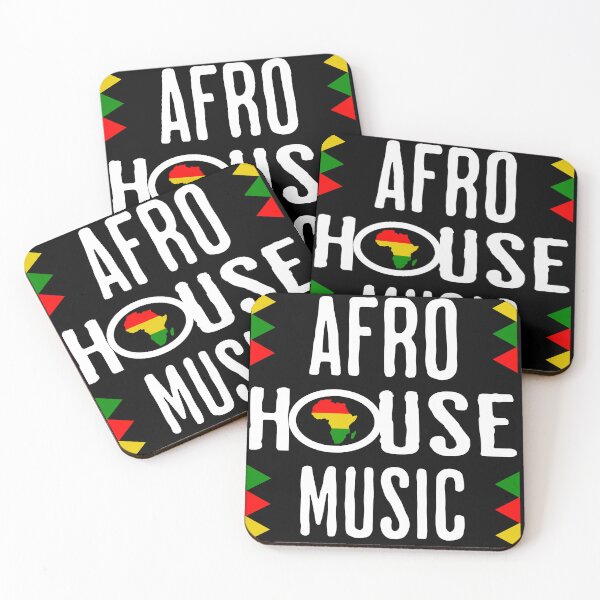 Item preview, AFRO HOUSE - Culture Continent (White text) designed and sold by Discothreadz.
