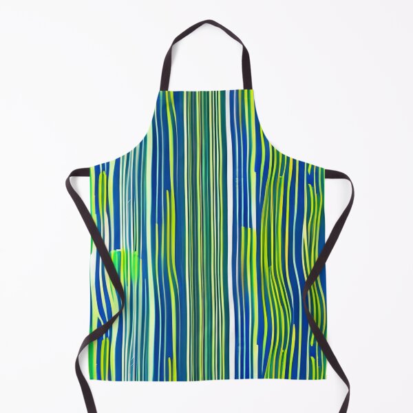 Item preview, Abstract Blue and Green Stripes designed and sold by calibrit.