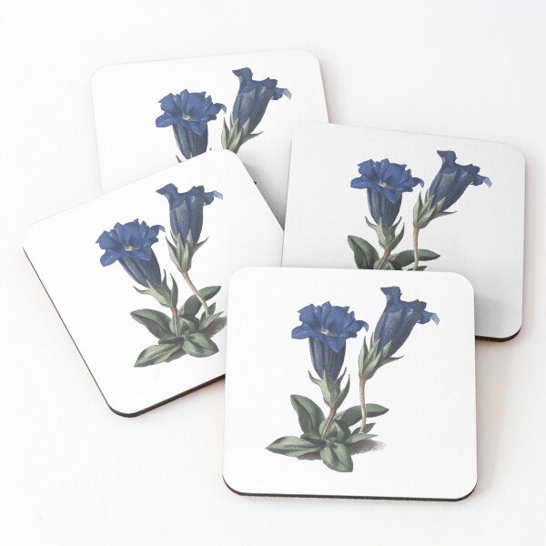 Item preview, Stemless Gentian  designed and sold by EcoscienceArt.
