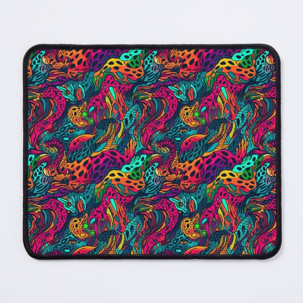 Item preview, Psychedelic Safari Animal Pattern designed and sold by NextEchelon.