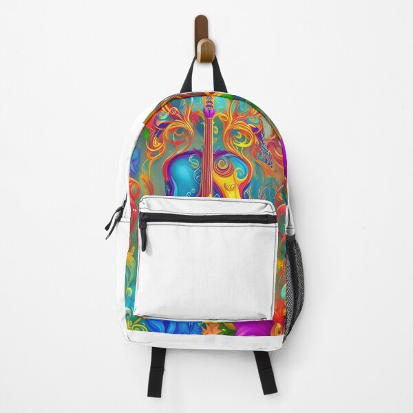 Item preview, Electric guitar abstract watercolor art with colorful designed and sold by altohero.