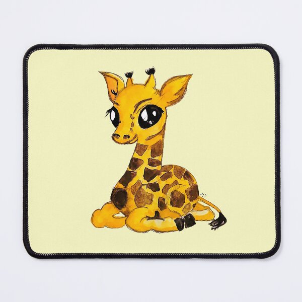 Item preview, Baby Giraffe in Yellow designed and sold by Sahar Zahraee.