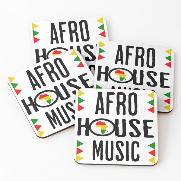 Item preview, AFRO HOUSE - Culture Continent (Black Print) designed and sold by Discothreadz.