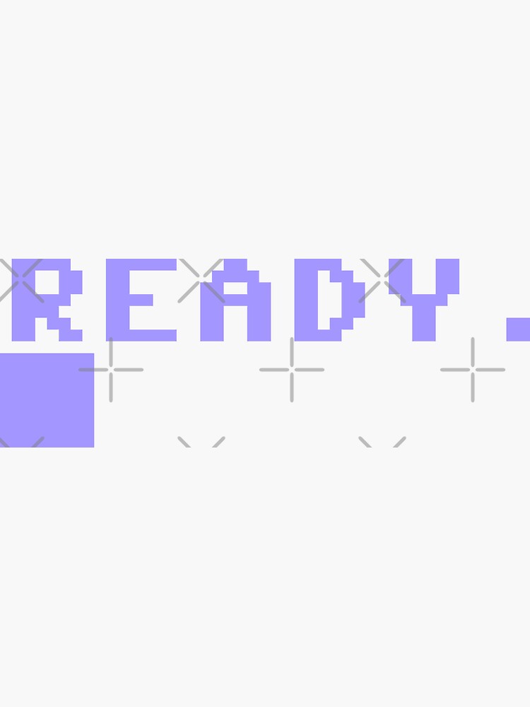 Thumbnail 3 von 3, Sticker, Commodore C64 Einschaltaufforderung designt und verkauft von ccorkin.