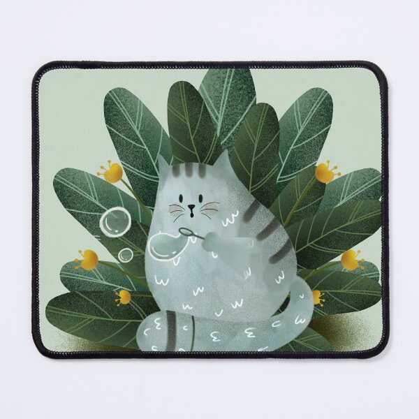 Item preview, Cat Blowing Bubbles  designed and sold by Nbartstore.