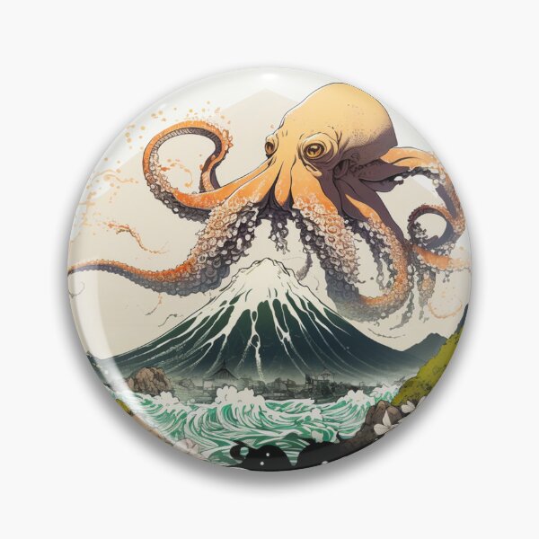 Item preview, Orange Octapus of Kyoto designed and sold by AtelierNethys.