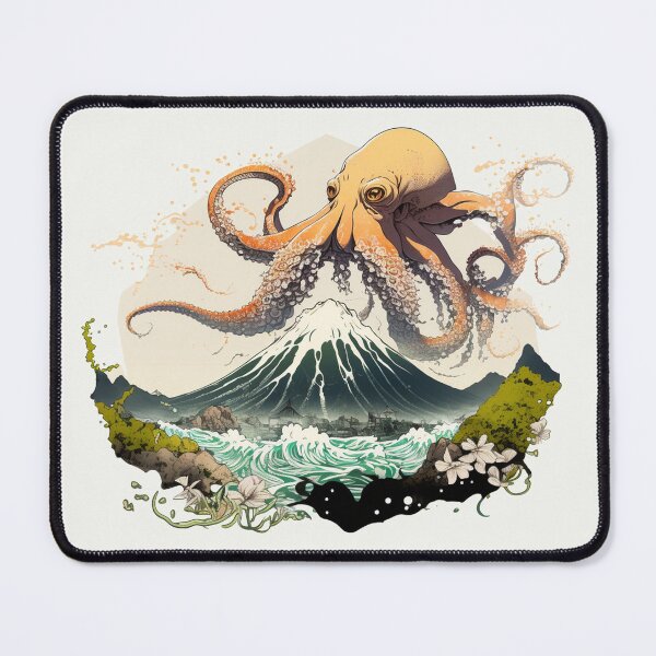 Item preview, Orange Octapus of Kyoto designed and sold by AtelierNethys.