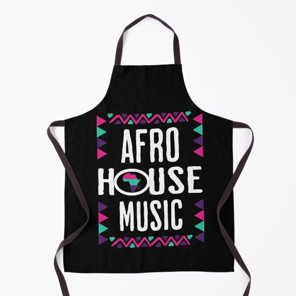 Item preview, AFRO HOUSE - Culture Continent (White/pink/teal/purple) designed and sold by Discothreadz.