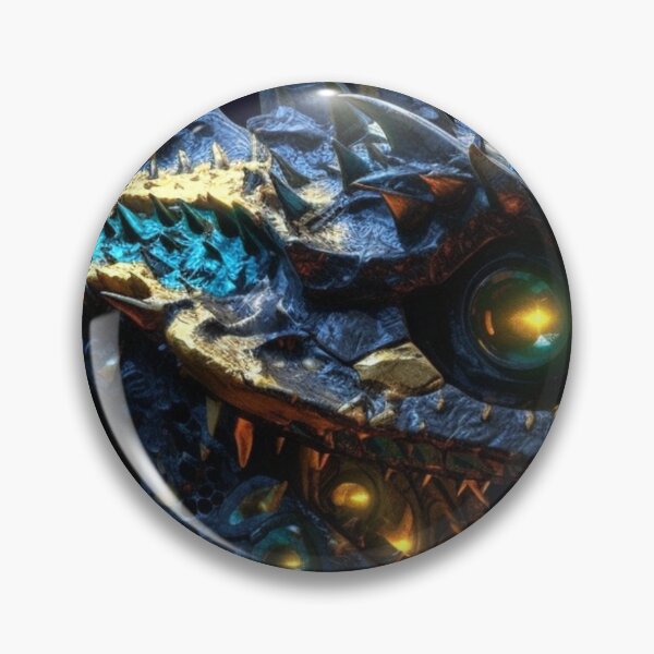 Item preview, Blue Metal Dragon designed and sold by Sotiris Filippou.