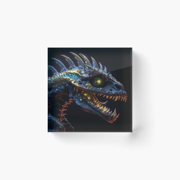 Item preview, Blue Metal Dragon designed and sold by Sotiris Filippou.
