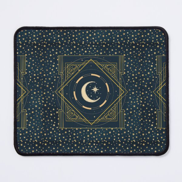 Item preview, Celestial moon and star design designed and sold by CreativeStrand.