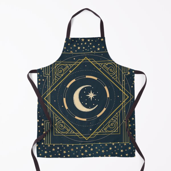 Item preview, Celestial moon and star design designed and sold by CreativeStrand.