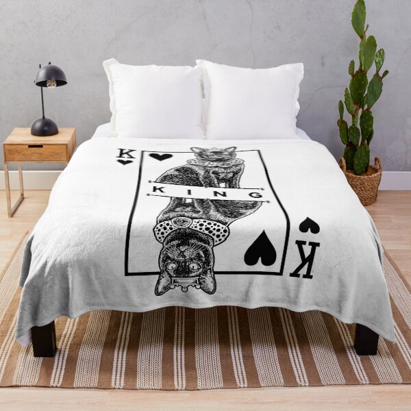 Item preview, Burmese Cat Lover King Of Hearts Funny Pop Art designed and sold by GrandeDuc.