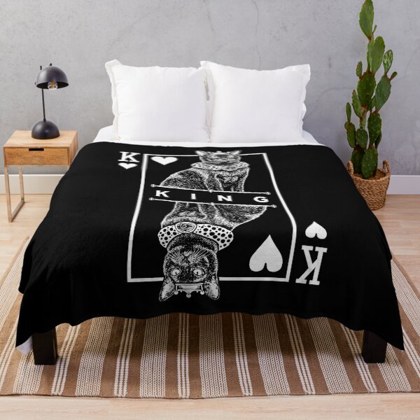 Item preview, Burmese Cat Lover King Of Hearts Funny Pop Art designed and sold by GrandeDuc.