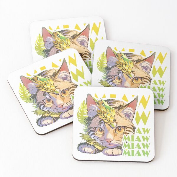 Aperçu de l'œuvre Chat miaw, amoureux des chats miaw, amoureux des chats mignons créée et vendue par Lychee Design.