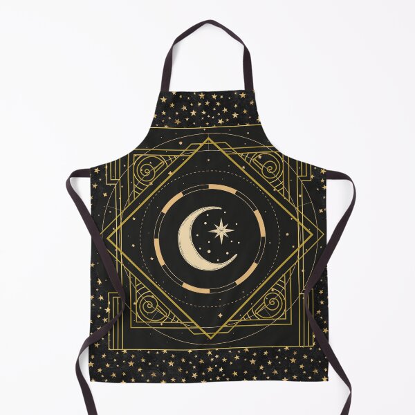 Item preview, Celestial moon and star design designed and sold by CreativeStrand.