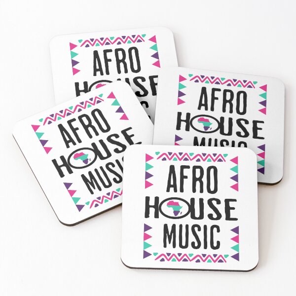 Item preview, AFRO HOUSE - Culture Continent (Black/pink/teal/purple) designed and sold by Discothreadz.