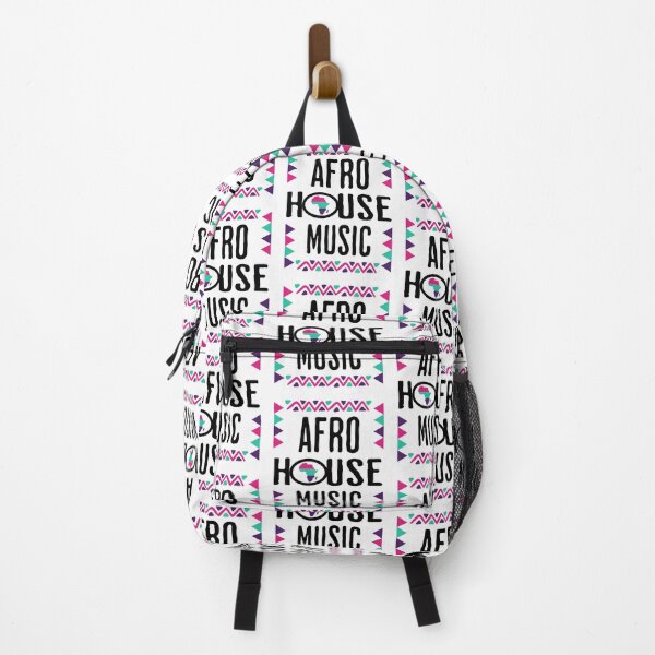 Item preview, AFRO HOUSE - Culture Continent (Black/pink/teal/purple) designed and sold by Discothreadz.
