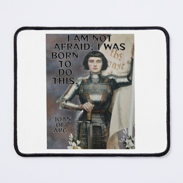 Item preview, Radical Feminist Quote - Joan of Arc - I Am Not Afraid; I Was Born To Do This. designed and sold by LethalPixieDust.