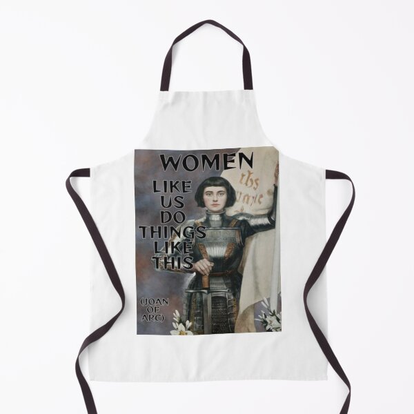 Item preview, Radical Feminist Quote - Joan of Arc - Women Like Us Do Things Like This designed and sold by LethalPixieDust.