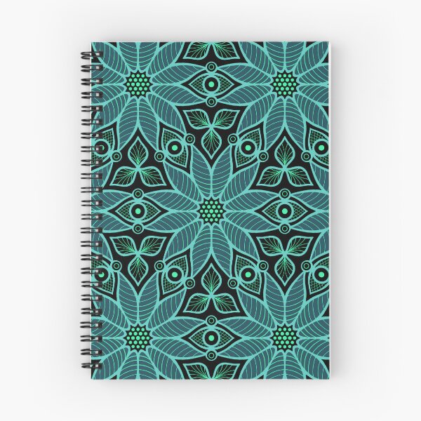Item preview, Green flowers on black designed and sold by WVortex.