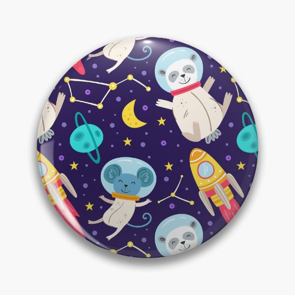 Item preview, Kid's Space Seamless Pattern designed and sold by Print Finds.