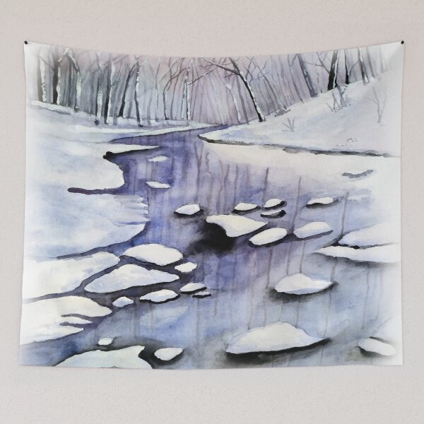 Item preview, Winter Sunrise designed and sold by Lallinda.