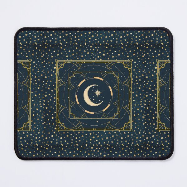 Item preview, Celestial moon and star design designed and sold by CreativeStrand.