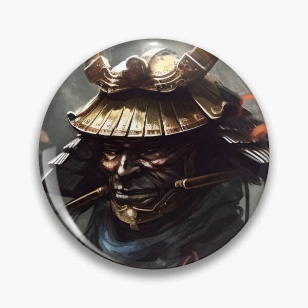 Artikelvorschau, Erstaunlicher Zombie-Samurai | Mitten im Kampf entworfen und verkauft von StickeryPickery.