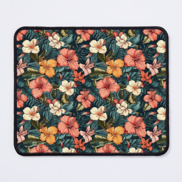 Item preview, Bright Luxurious Hibiscus Flowers of the South Pacific designed and sold by lolomastudio.