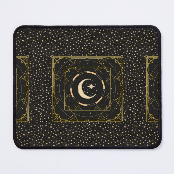 Item preview, Celestial moon and star design designed and sold by CreativeStrand.