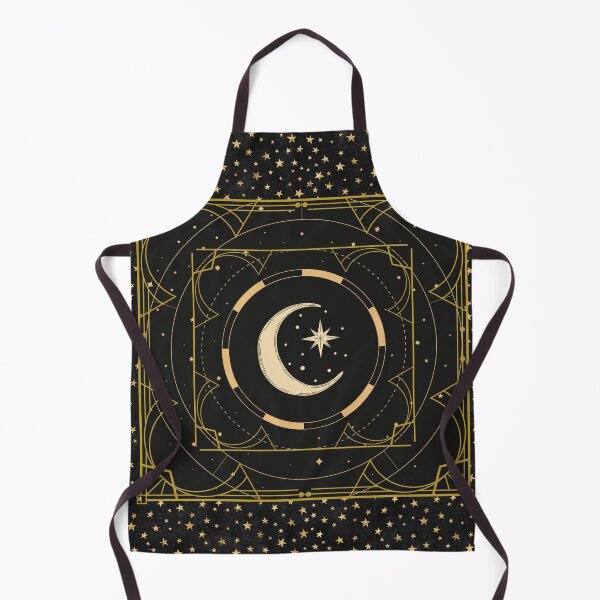 Item preview, Celestial moon and star design designed and sold by CreativeStrand.