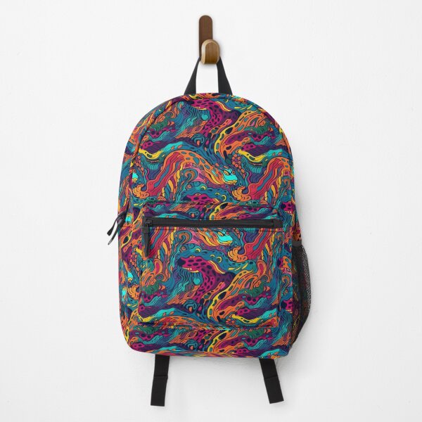 Item preview, Psychedelic Safari Animal Snake Pattern designed and sold by NextEchelon.