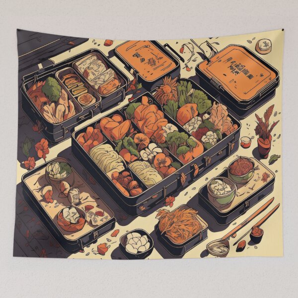 Item preview, Japanese Bento Box designed and sold by shadowartsss.