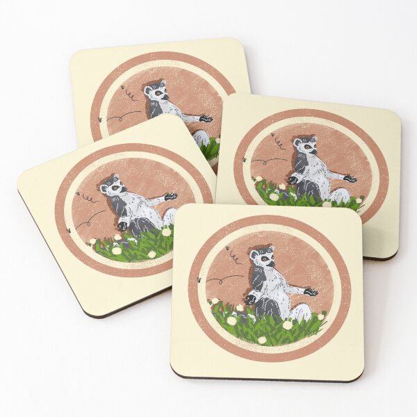 Item preview, Lemur Zen: Finding Inner Peace through Yoga designed and sold by LuluDoodles-.